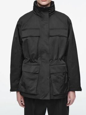 COS Black Utility Jacket
